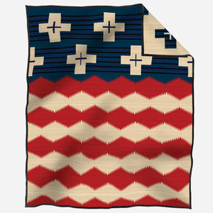 Pendleton - JACQUARD BLANKET - BRAVE STAR -  - Main Front View