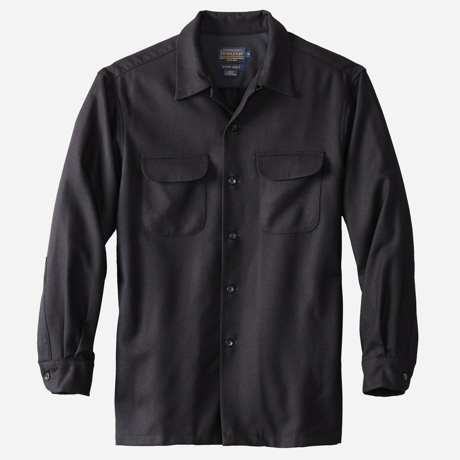 Pendleton CLASSIC BOARD SHIRT - BLACK - The Great Divide