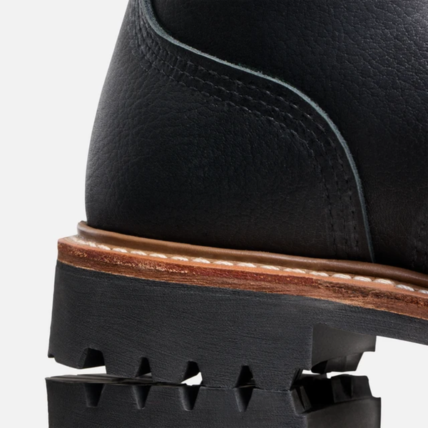 Red Wing 4501 8-Inch Logger Boots - Black Oil Slick