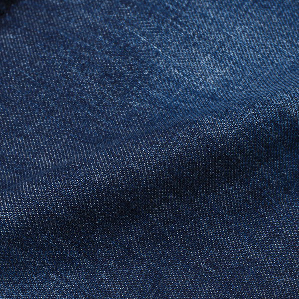 DOWN VEST - INDIGO USED DENIM