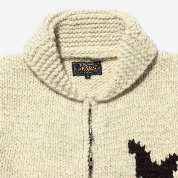 COWICHAN DUCK WOOL GILET - OATMEAL