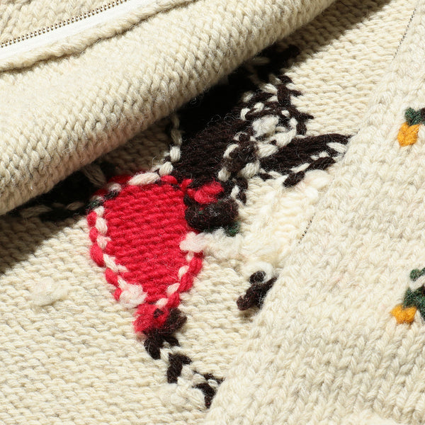 COWICHAN DUCK WOOL GILET - OATMEAL