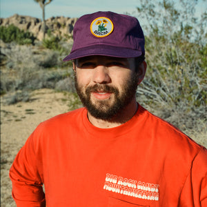 Big Rock Candy Mountaineering - TRUCKIN' TWILL POPPY CAP - GRAPE -  - Alternative View 1