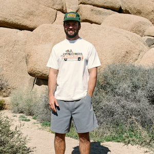 Big Rock Candy Mountaineering - RAMBLIN' VAN T-SHIRT  - MILK -  - Alternative View 1