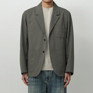 Rough Side - SLOB TWILL SPORTS JACKET - MUD -  - Alternative View 1