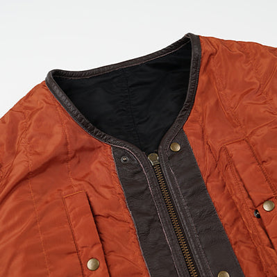 REVERSIBLE MA-1 LINER JACKET - BLACK