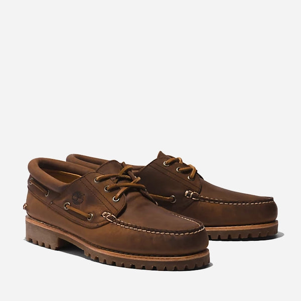 Timberland 3 EYE LUG HANDSEWN BOAT SHOE CATHAY SPICE The Great Divide