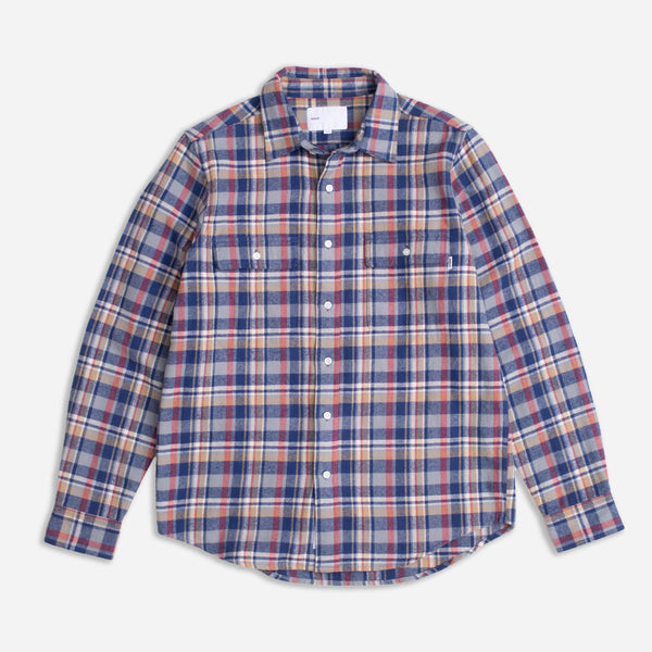 CLASSIC PLAID WORKSHIRT - GREEN CHECK