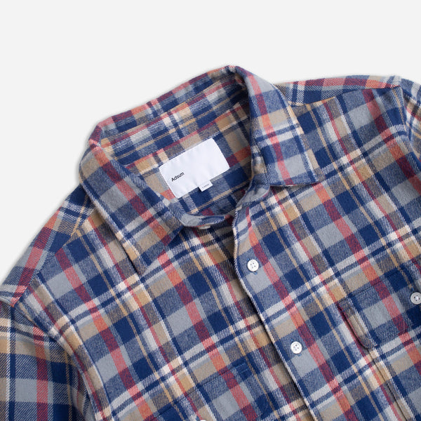 CLASSIC PLAID WORKSHIRT - GREEN CHECK