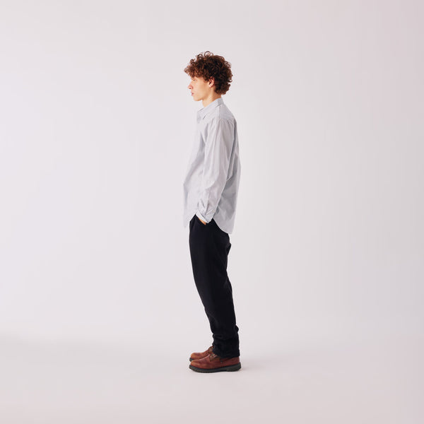 Adsum Oxford Premium BD -  Blue Poplin Stripe