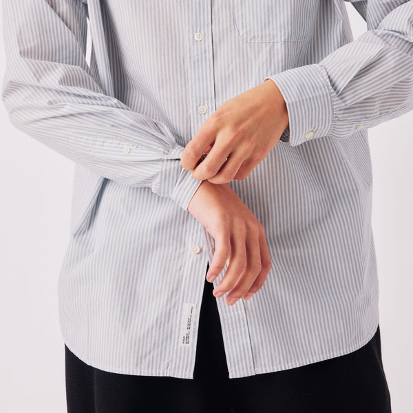 Adsum Oxford Premium BD -  Blue Poplin Stripe