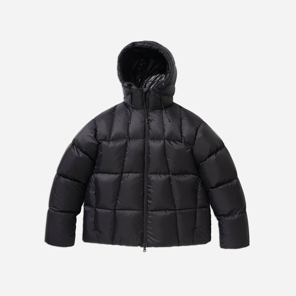 AE UTILITY HOODED DUCK DOWN PARKA - BLACK