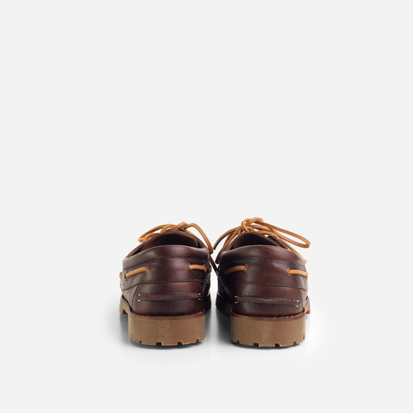 Arrow Moccasin Marblehead Boat Shoe - Pebble Brown