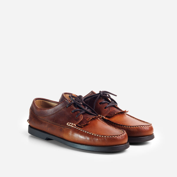 Arrow Moccasin Hyannis Fringe Moc - Pebble Whiskey