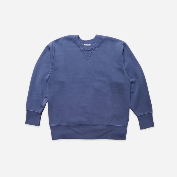 Wythe Cotton Crewneck Sweatshirt - Faded Navy