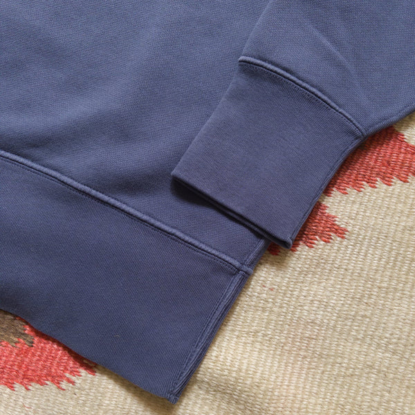 Wythe Cotton Crewneck Sweatshirt - Faded Navy