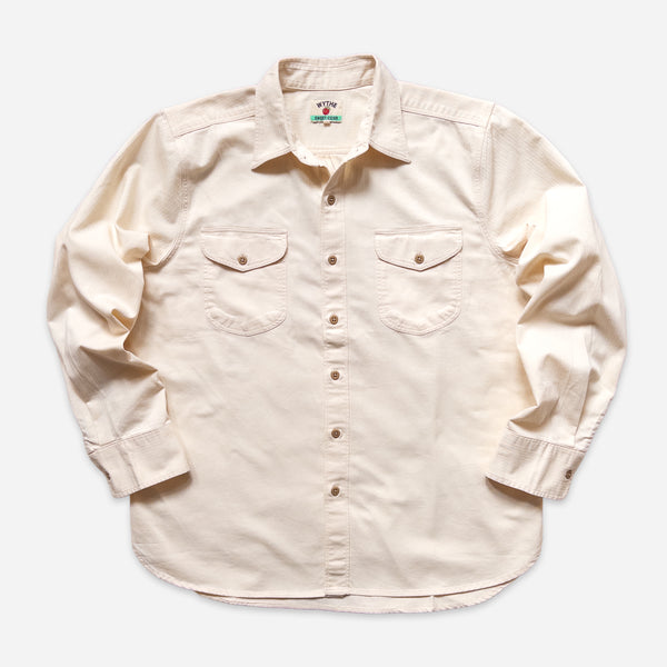 HBT OFFICERS SHIRT - BUTTERMILK