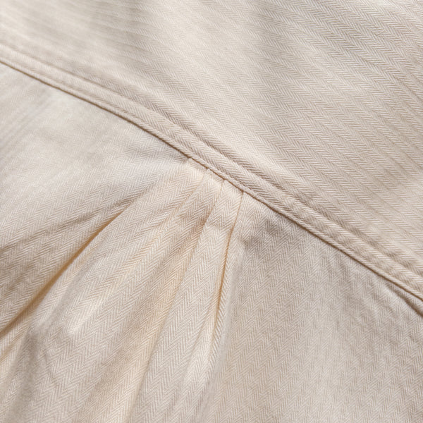 HBT OFFICERS SHIRT - BUTTERMILK