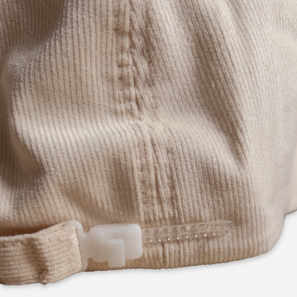 PEACE PATCH CORD CAP - CREAM