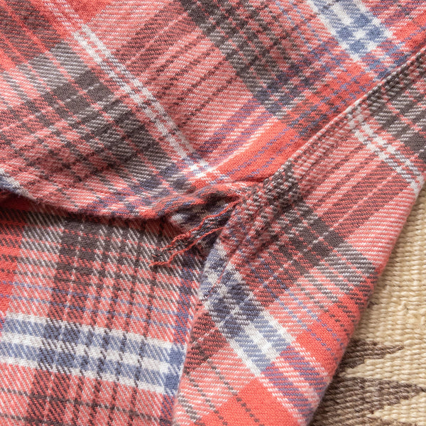 Wythe Washed Flannel Workshirt - Cactus Flower Plaid