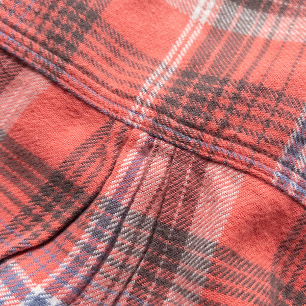 Wythe Washed Flannel Workshirt - Cactus Flower Plaid