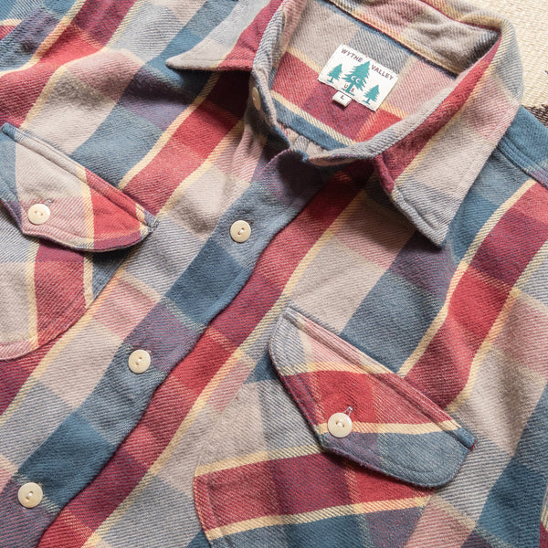 Wythe Washed Flannel Workshirt - Conservation Plaid