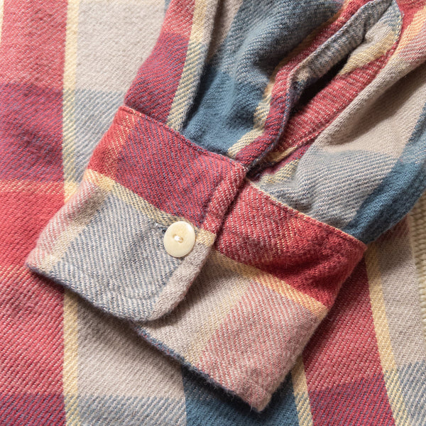 Wythe Washed Flannel Workshirt - Conservation Plaid