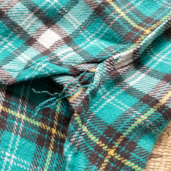 Wythe Washed Flannel Workshirt - Thousand Lakes Plaid