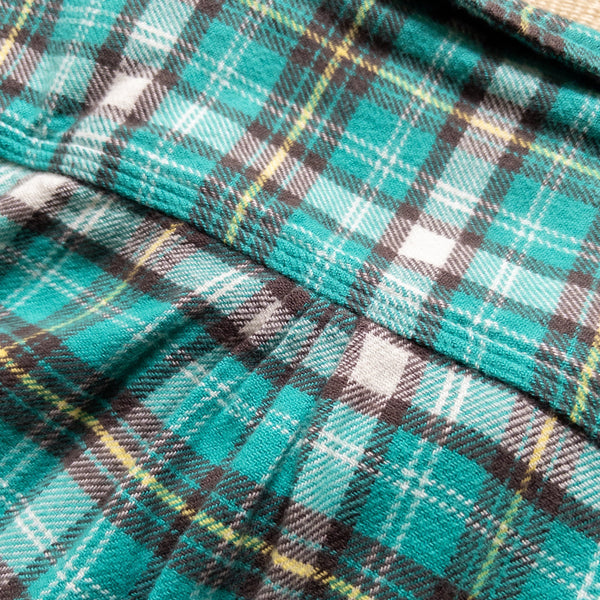 Wythe Washed Flannel Workshirt - Thousand Lakes Plaid