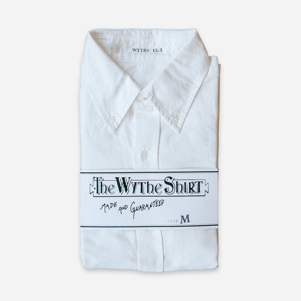 OXFORD CLOTH SHIRT  - WHITE