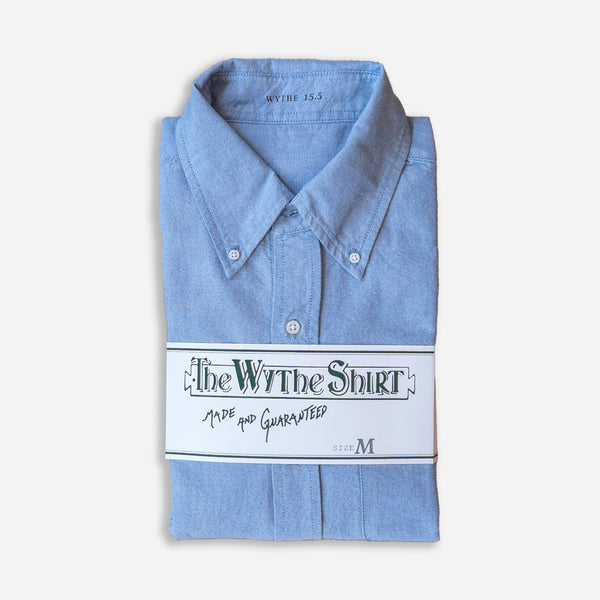 OXFORD CLOTH B.D SHIRT - BLUE