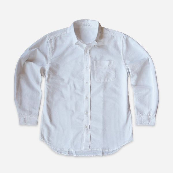 OXFORD CLOTH SHIRT  - WHITE