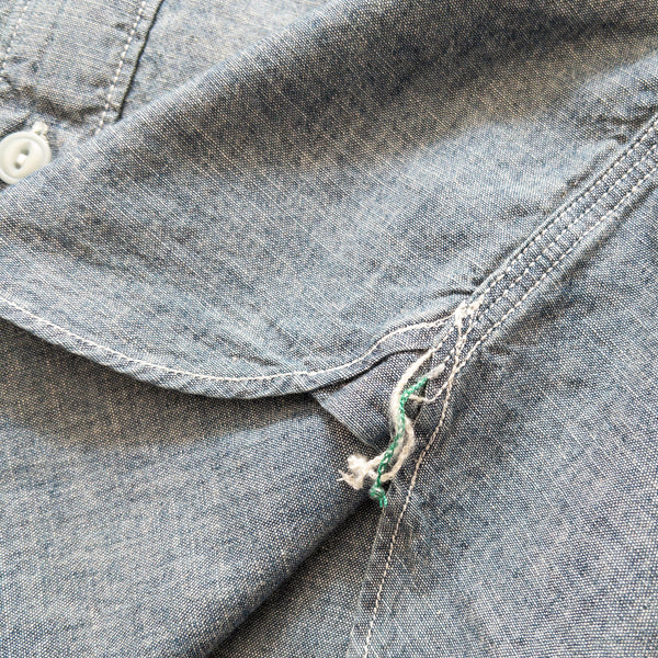 CHAMBRAY WORK SHIRT - RINSED INDIGO
