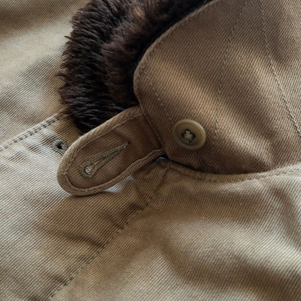 JAPANESE CANVAS DECK JACKET - FADED OLIVE