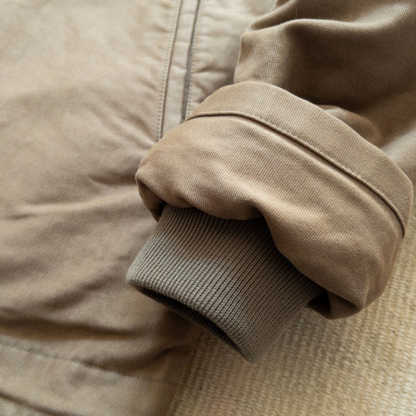 JAPANESE CANVAS DECK JACKET - FADED OLIVE
