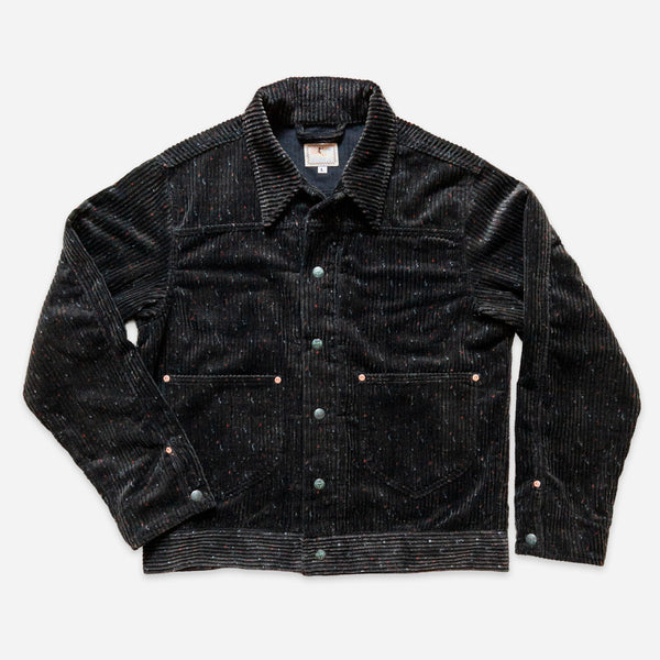 DONEGAL CORDUROY RANCH JACKET - NIGHT SKY