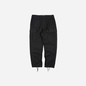 Frizmworks - Frizmworks Army Pocket Cargo Pants - Black Denim -  - Main Front View