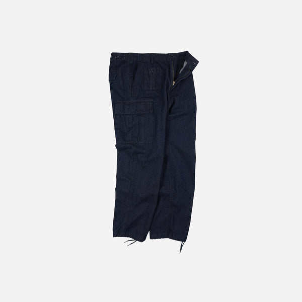 Frizmworks Army Pocket Cargo Pants - Indigo Denim
