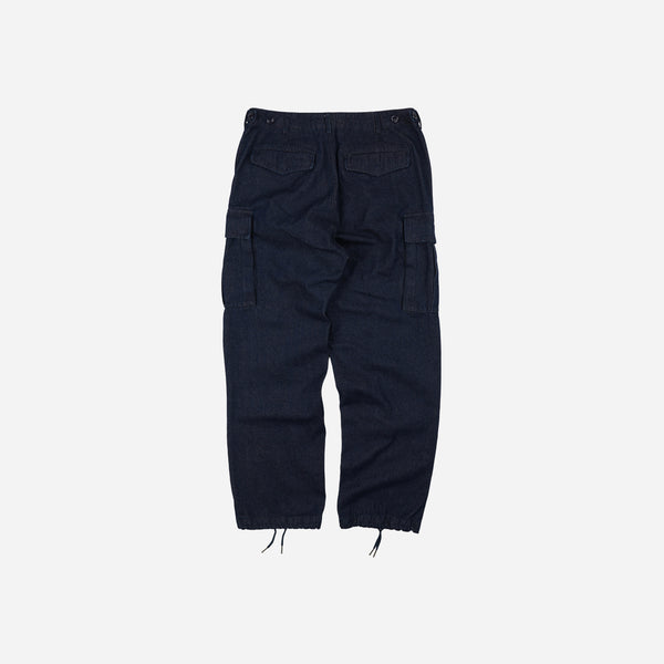 Frizmworks Army Pocket Cargo Pants - Indigo Denim