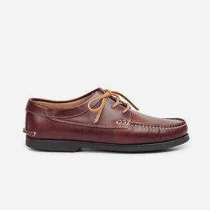 Arrow Moccasin Company - OG BLUCHER SHOE - CICLONE BROWN -  - Main Front View