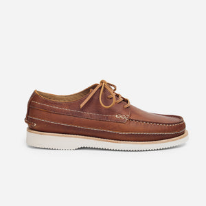 Arrow Moccasin Company - NANTUCKET TREK MOC - BRABE CAT BROWN -  - Main Front View