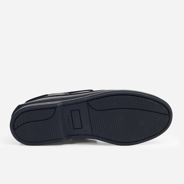 GLOUCESTER BOAT SHOE - BLACK