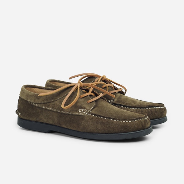 OG SUEDE BLUCHER SHOE - OLIVE