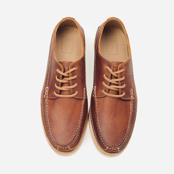 NANTUCKET TREK MOC - BRABE CAT BROWN