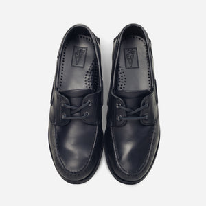 Arrow Moccasin Company - GLOUCESTER BOAT SHOE - BLACK -  - Alternative View 1