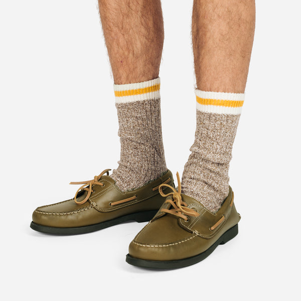 GLOUCESTER BOAT SHOE - MOSS