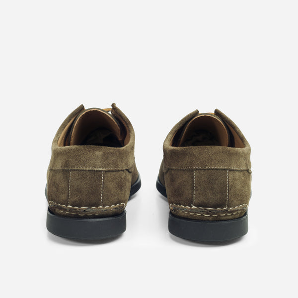 OG SUEDE BLUCHER SHOE - OLIVE