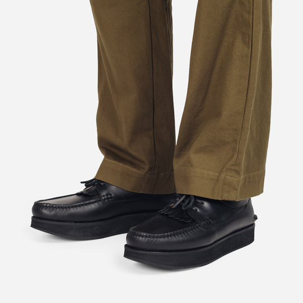 FRINGE ROCKER MOC - BLACK/BLACK