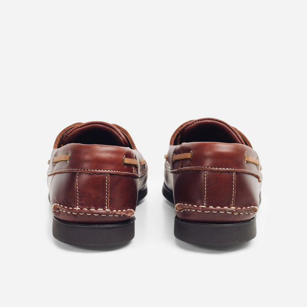 GLOUCESTER BOAT SHOE - CICLONE BROWN