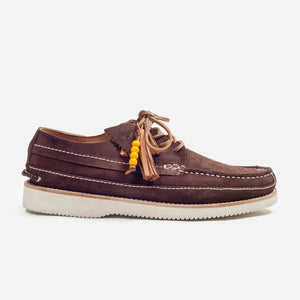 Arrow Moccasin Company - TREK MOC - DARK BROWN -  - Main Front View